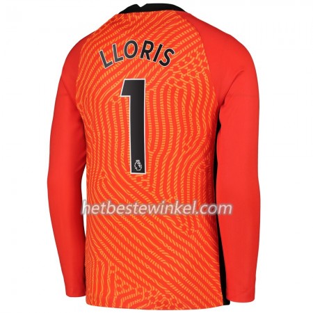 Tottenham Hotspur Hugo Lloris 1 Doelman Voetbalshirts Thuis 2020/21 - LS